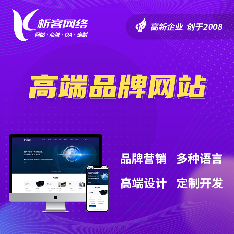 大庆高端品牌网站
